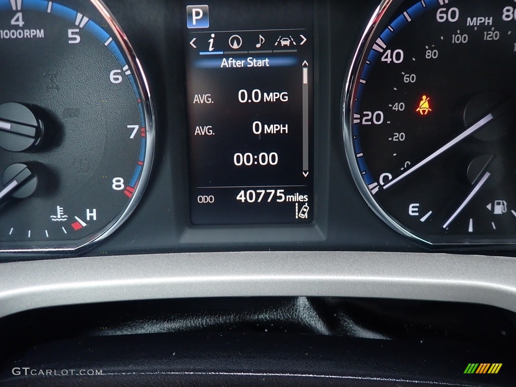 2017 RAV4 Platinum - Blizzard Pearl White / Black photo #47