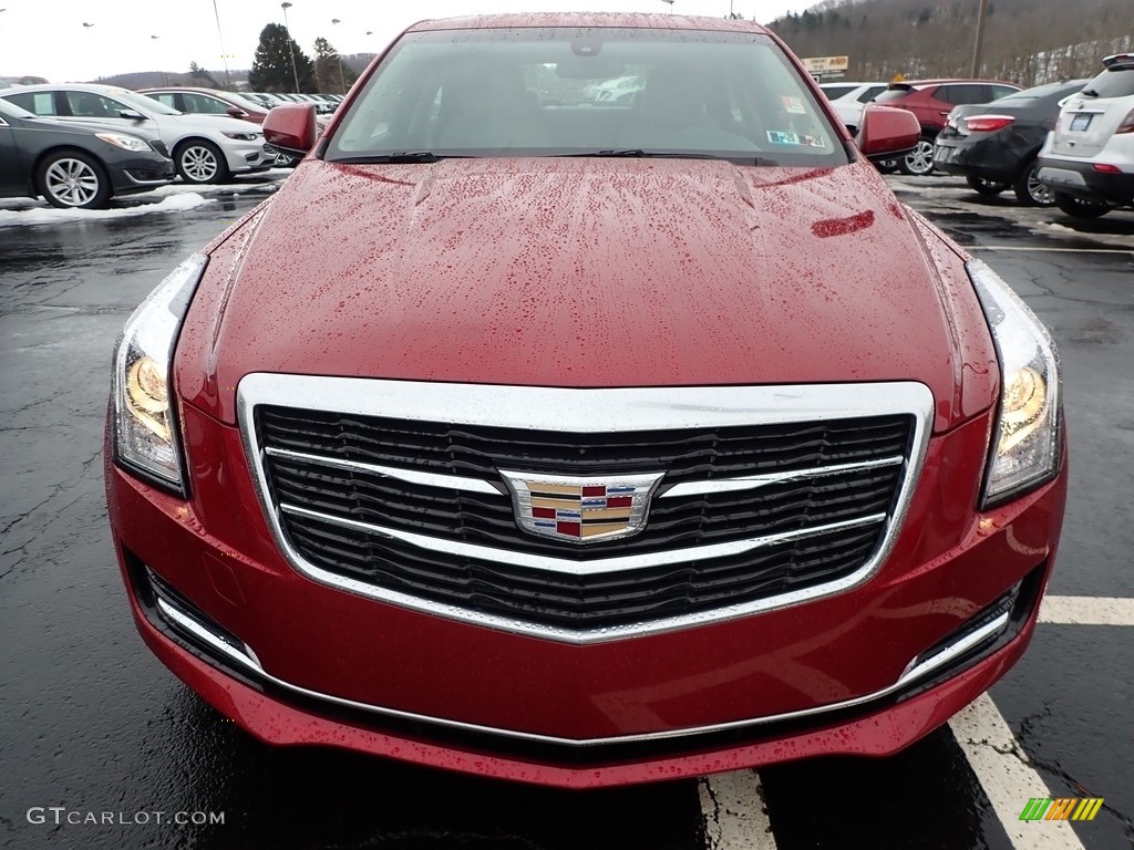 2018 ATS AWD - Red Obsession Tintcoat / Jet Black/Light Platinum photo #3