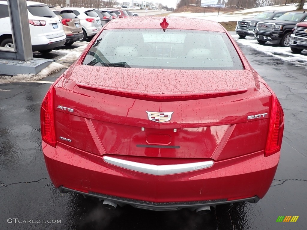 2018 ATS AWD - Red Obsession Tintcoat / Jet Black/Light Platinum photo #10