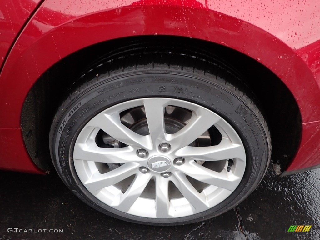 2018 ATS AWD - Red Obsession Tintcoat / Jet Black/Light Platinum photo #14