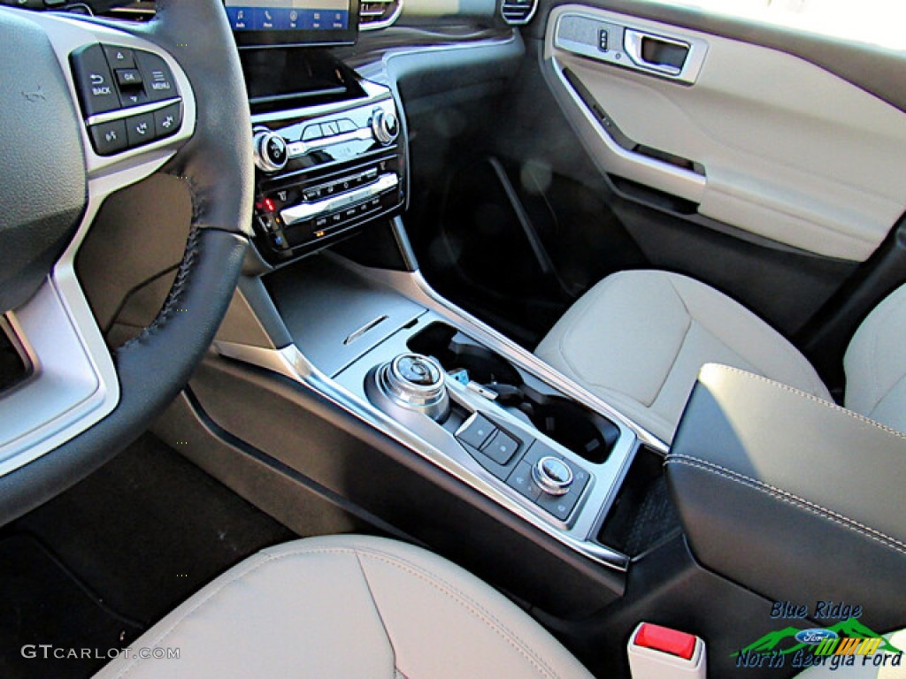2021 Explorer Limited 4WD - Star White Metallic Tri-Coat / Sandstone photo #26