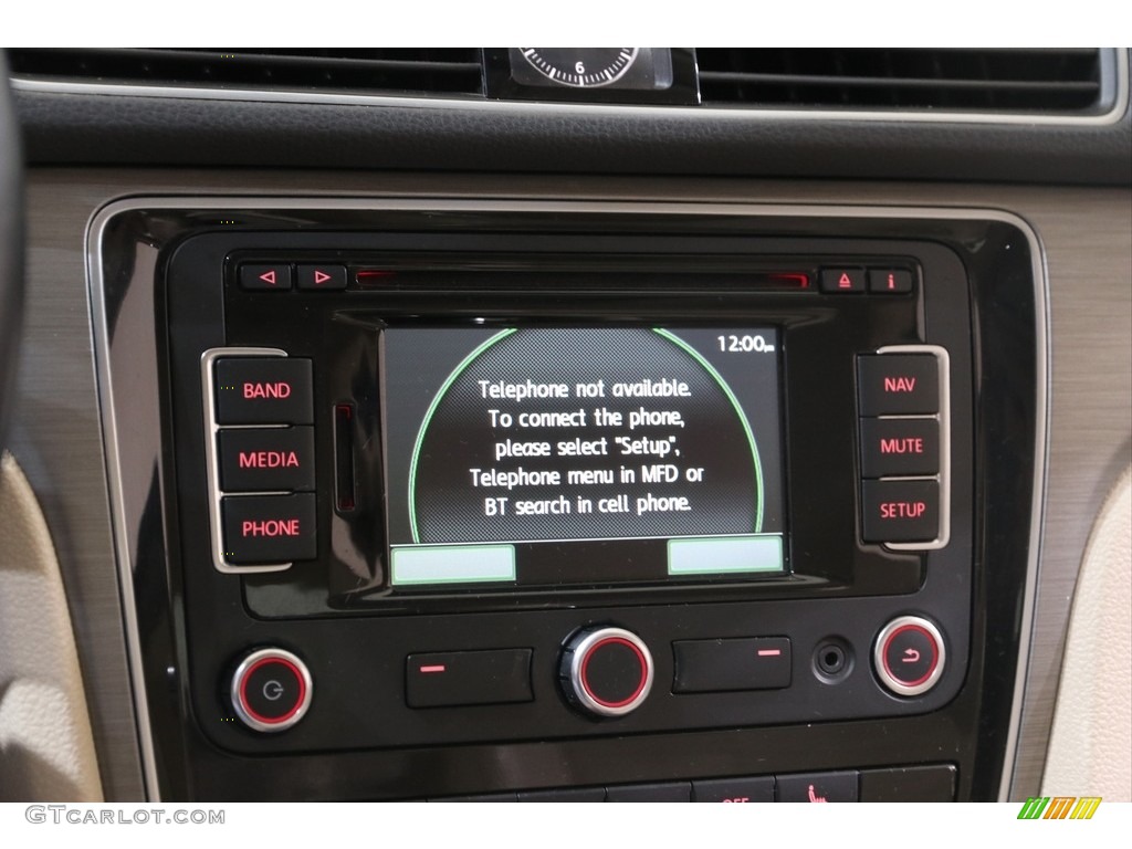 2015 Passat SE Sedan - Black / Cornsilk Beige photo #10