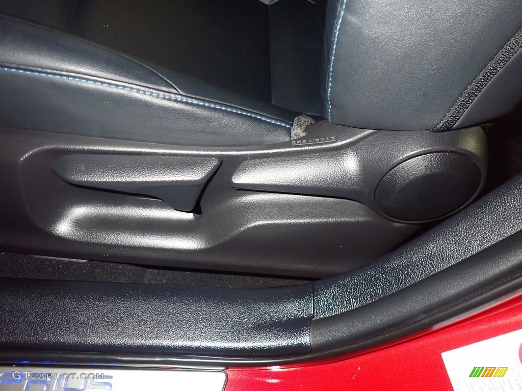 2017 Prius Three - Hypersonic Red / Black photo #24