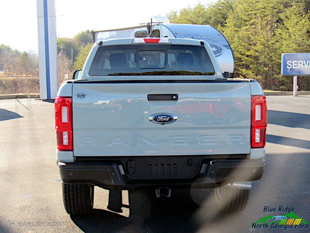 2021 Ranger STX SuperCab 4x4 - Cactus Gray Metallic / Ebony photo #4