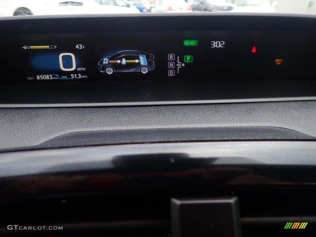 2017 Prius Three - Hypersonic Red / Black photo #29