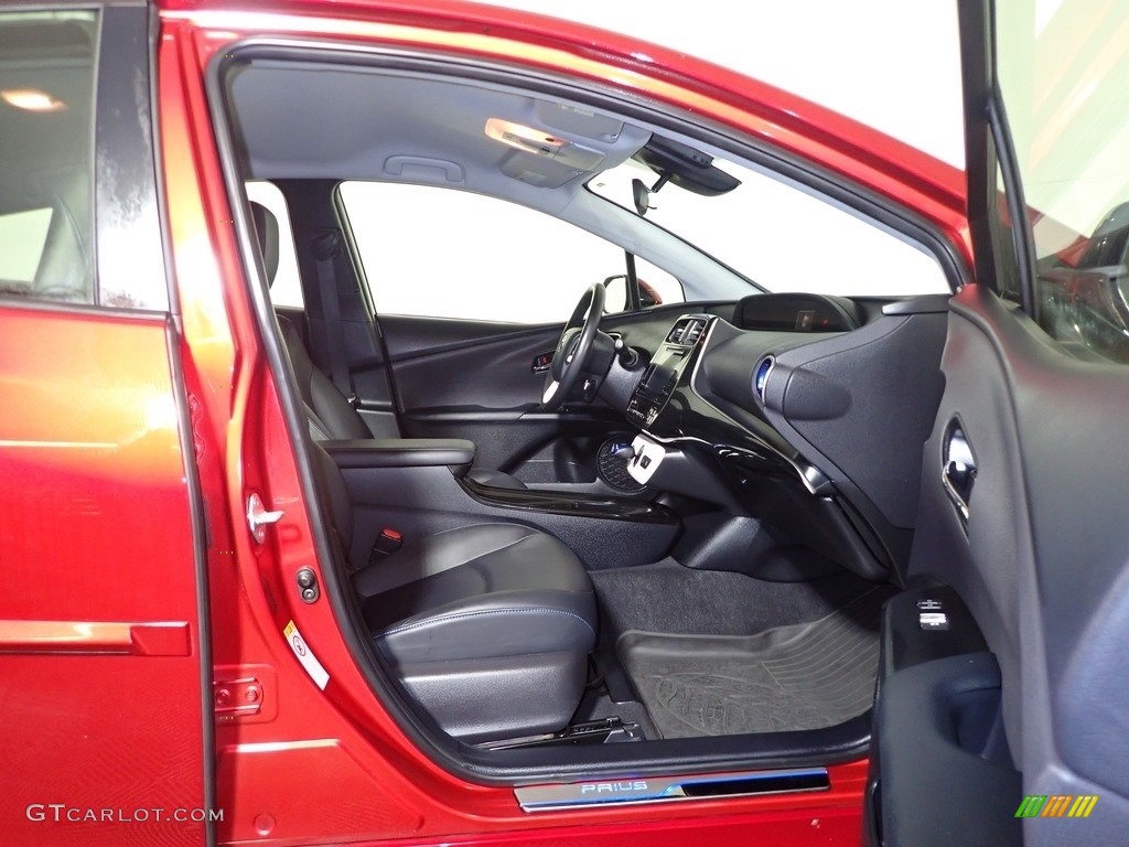 2017 Prius Three - Hypersonic Red / Black photo #40