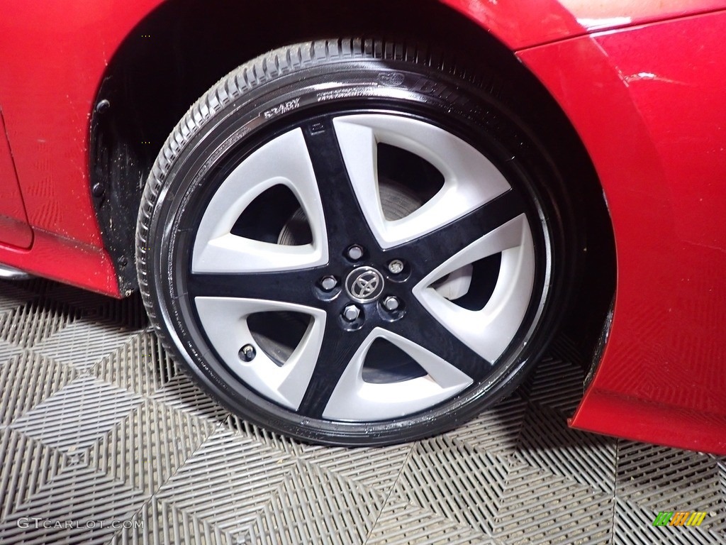 2017 Prius Three - Hypersonic Red / Black photo #42