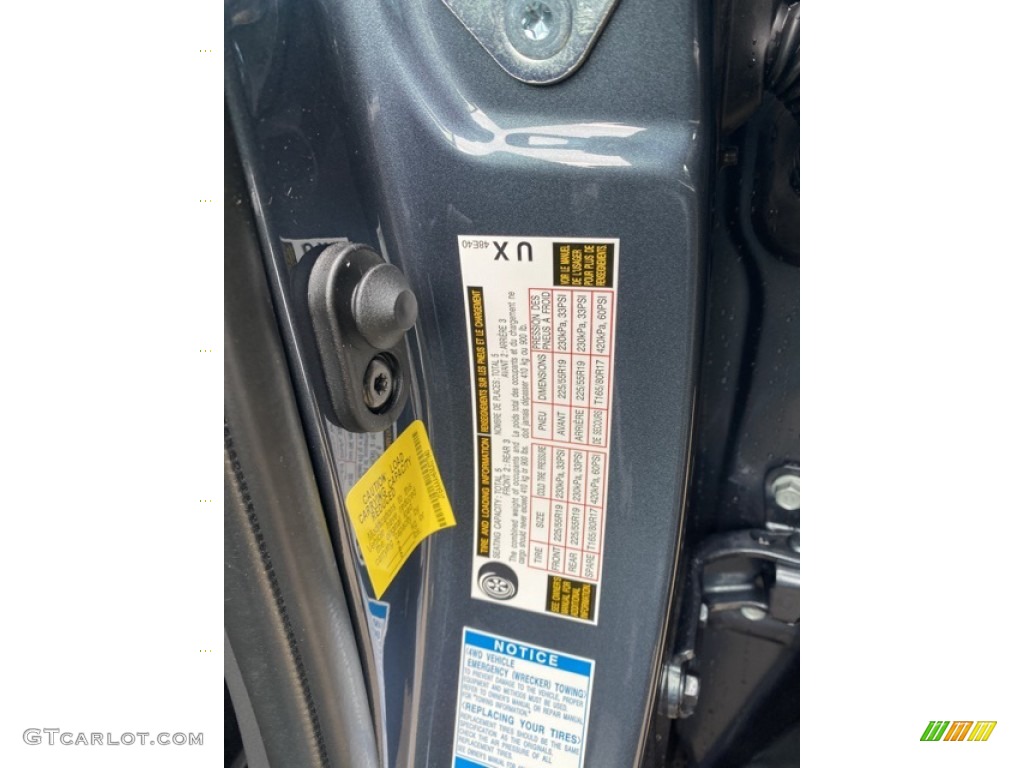 2021 Venza Hybrid XLE AWD - Coastal Gray Metallic / Black photo #35