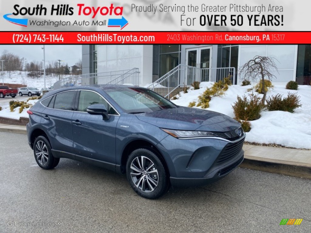 2021 Venza Hybrid LE AWD - Coastal Gray Metallic / Black photo #1