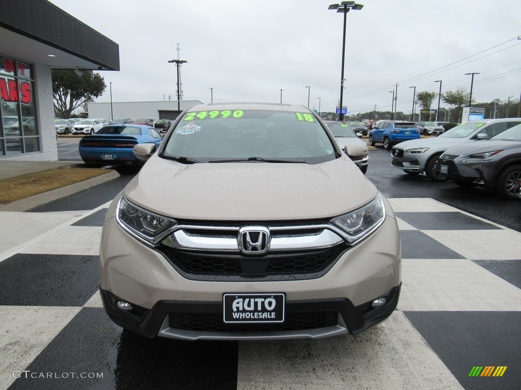 2018 CR-V EX-L AWD - Sandstorm Metallic / Ivory photo #2