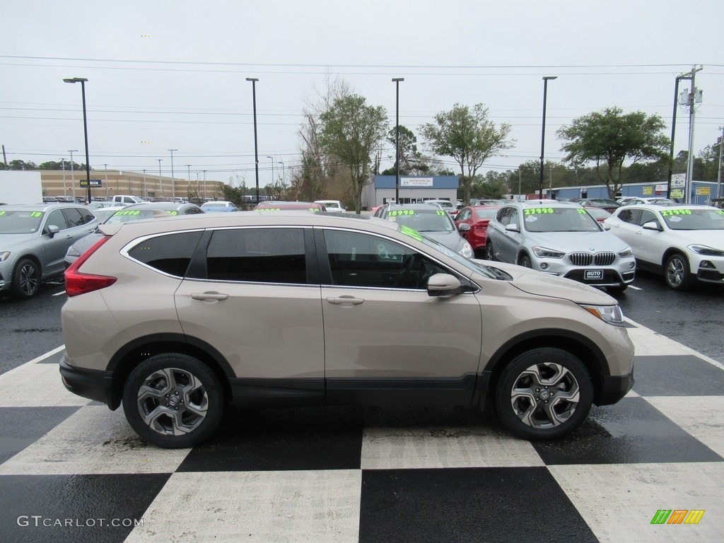 2018 CR-V EX-L AWD - Sandstorm Metallic / Ivory photo #3