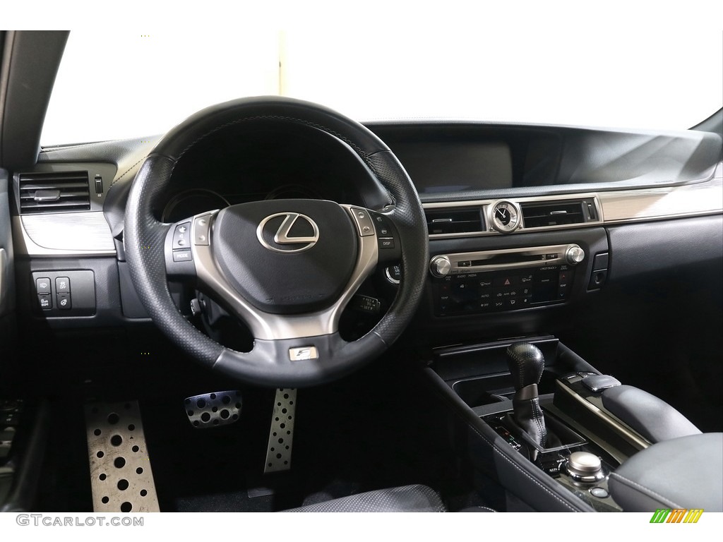 2014 GS 350 AWD - Nebula Gray Pearl / Black photo #6