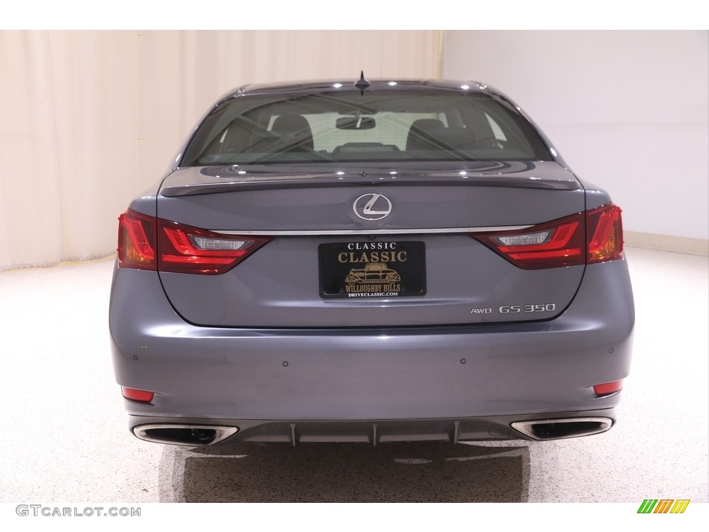 2014 GS 350 AWD - Nebula Gray Pearl / Black photo #25