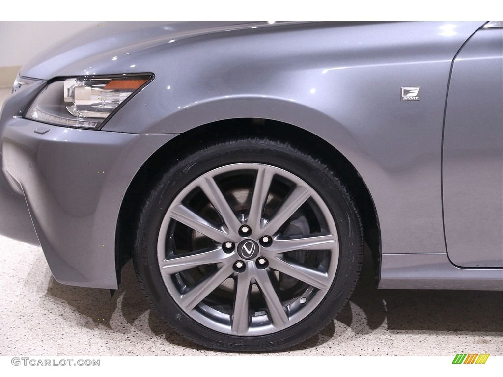 2014 GS 350 AWD - Nebula Gray Pearl / Black photo #27