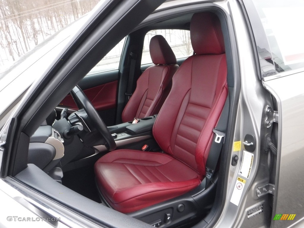 Rioja Red Interior 2016 Lexus IS 300 AWD Photo #141173917