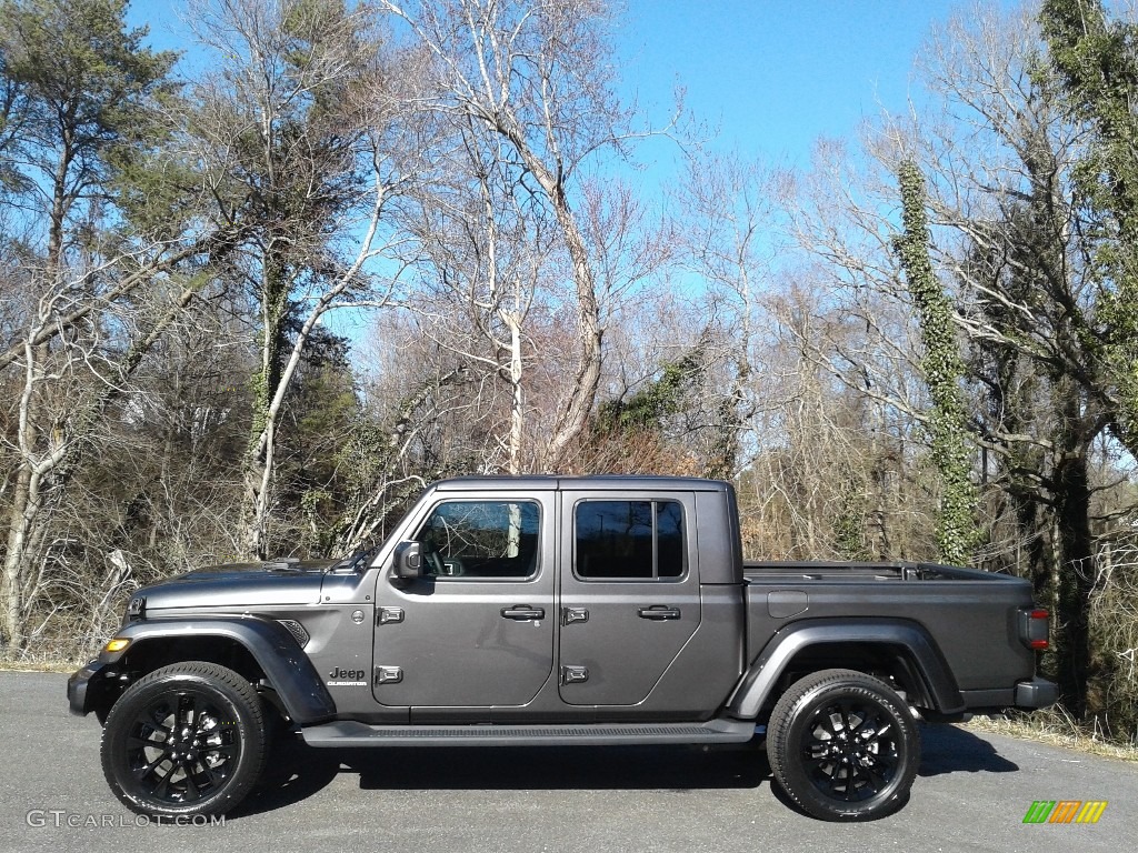 2021 Gladiator High Altitude 4x4 - Granite Crystal Metallic / Black/Steel Gray photo #1