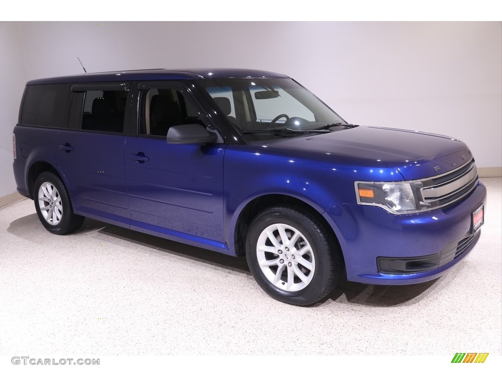 2014 Flex SE - Deep Impact Blue / Charcoal Black photo #1