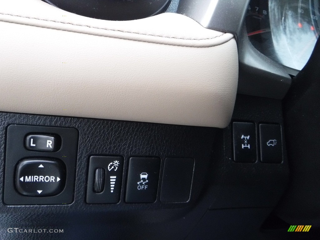 2015 RAV4 Limited AWD - Blizzard Pearl / Latte photo #8