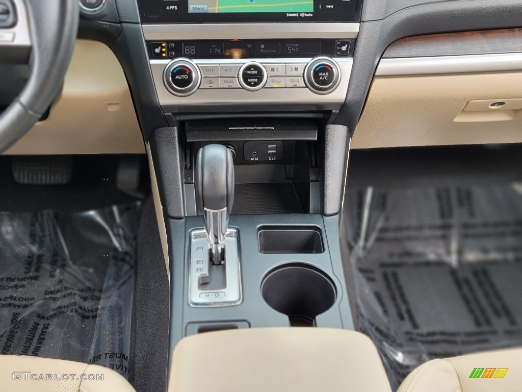 2017 Outback 2.5i Limited - Twilight Blue Metallic / Warm Ivory photo #13