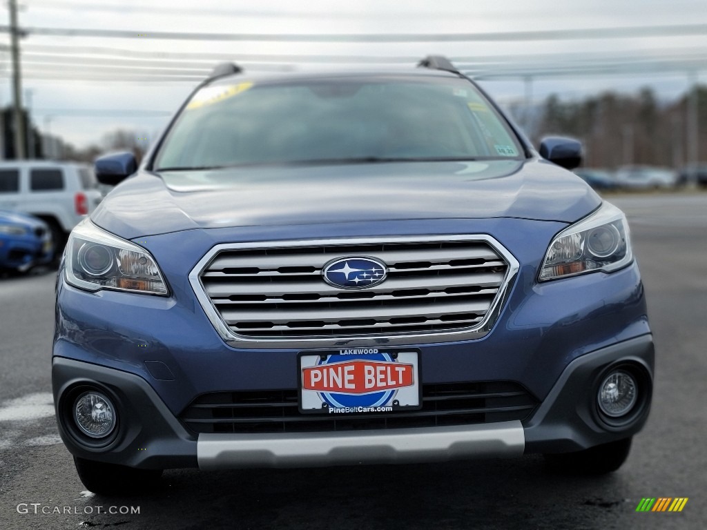 2017 Outback 2.5i Limited - Twilight Blue Metallic / Warm Ivory photo #15