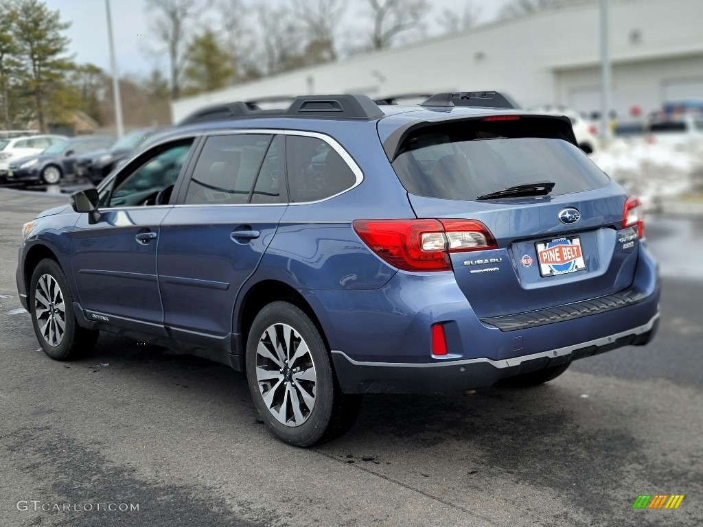 2017 Outback 2.5i Limited - Twilight Blue Metallic / Warm Ivory photo #18