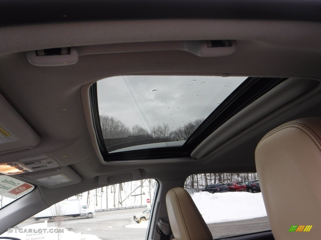 2015 RAV4 Limited AWD - Blizzard Pearl / Latte photo #17