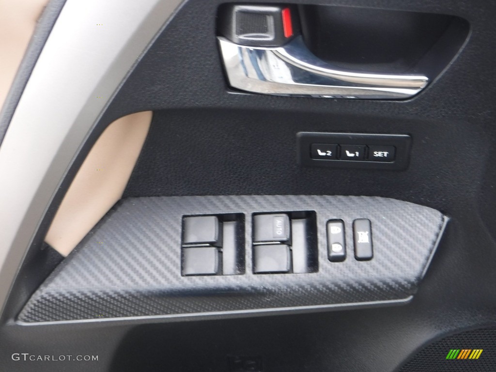2015 RAV4 Limited AWD - Blizzard Pearl / Latte photo #19