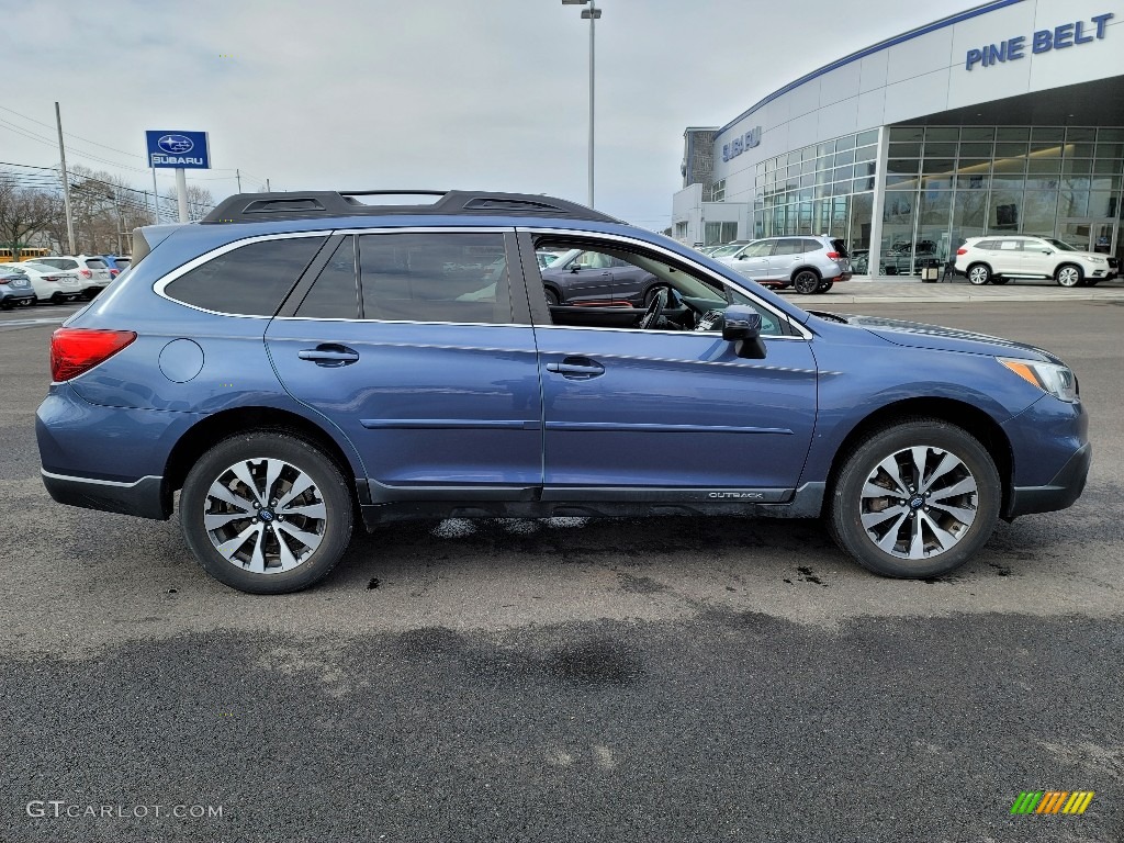 2017 Outback 2.5i Limited - Twilight Blue Metallic / Warm Ivory photo #21