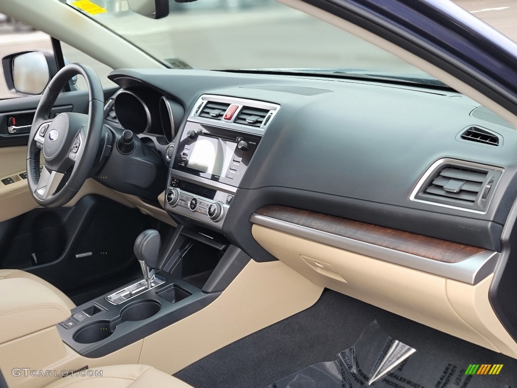 2017 Outback 2.5i Limited - Twilight Blue Metallic / Warm Ivory photo #24