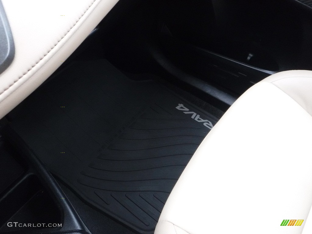 2015 RAV4 Limited AWD - Blizzard Pearl / Latte photo #23