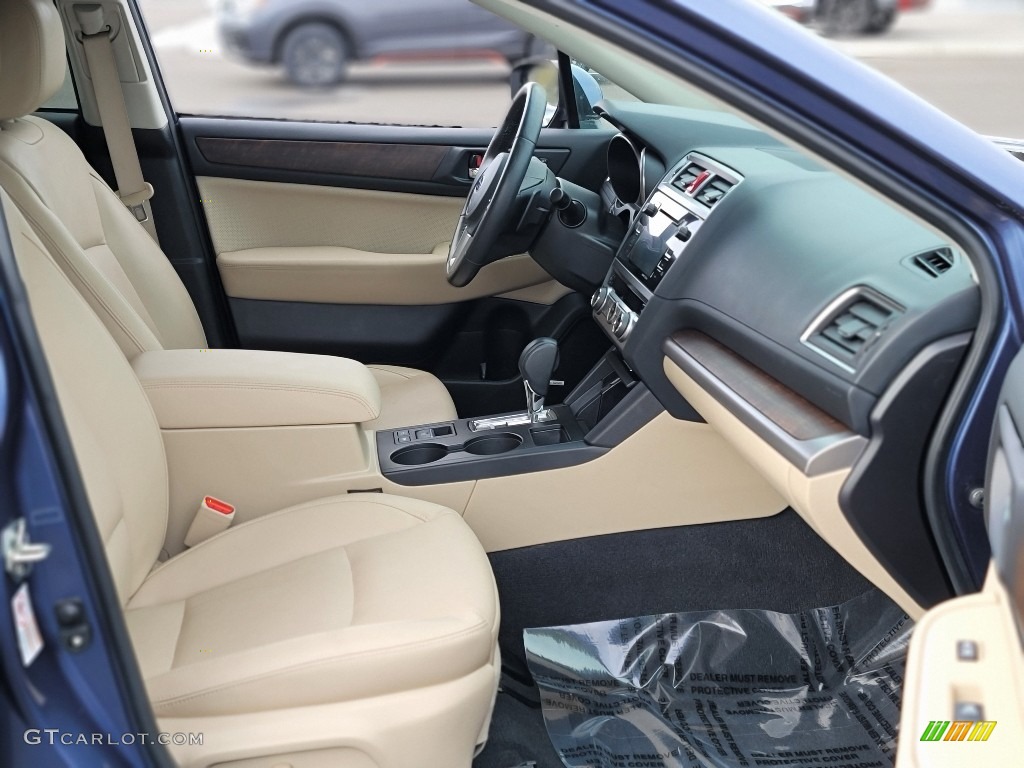 2017 Outback 2.5i Limited - Twilight Blue Metallic / Warm Ivory photo #25