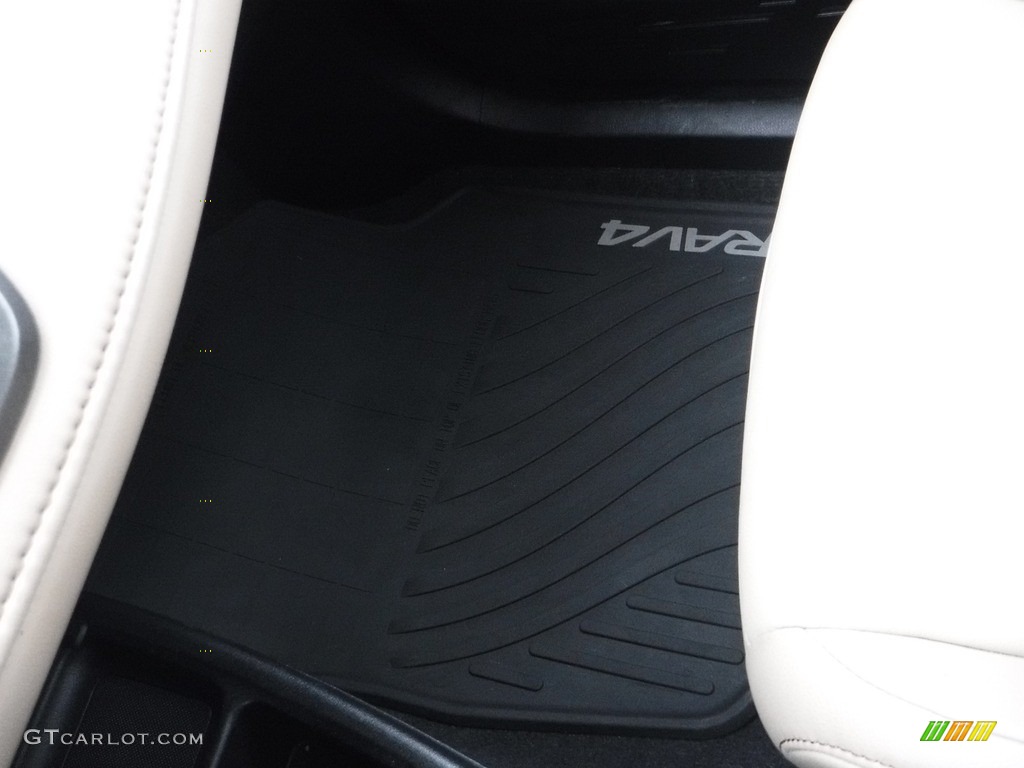 2015 RAV4 Limited AWD - Blizzard Pearl / Latte photo #25