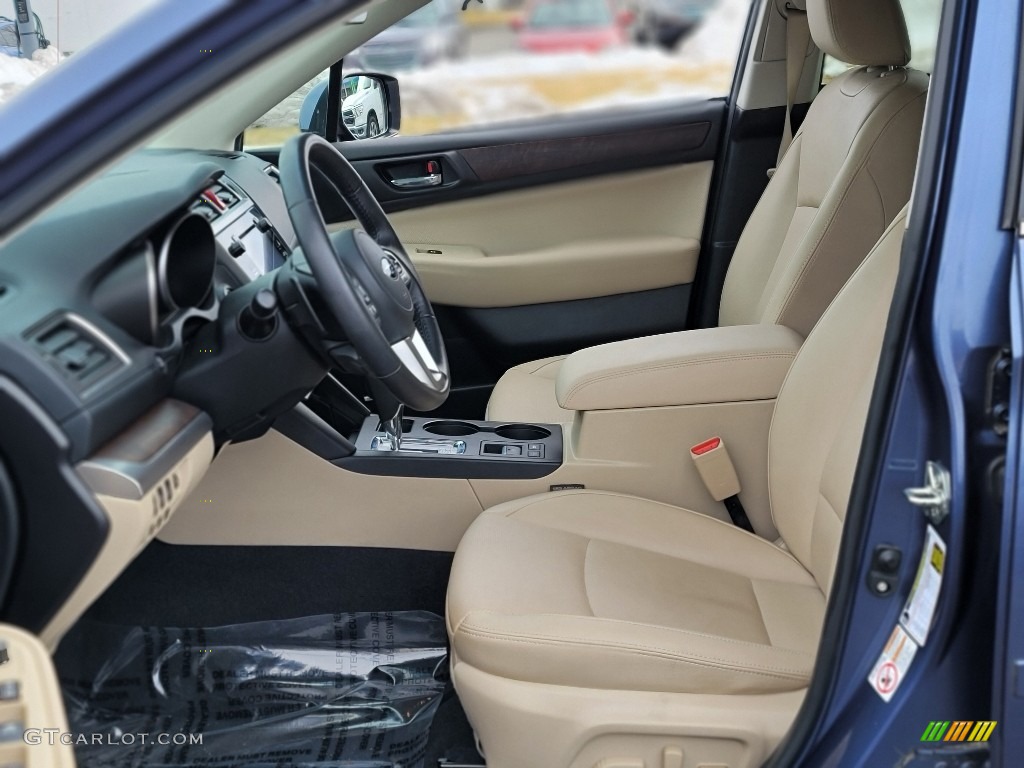 2017 Outback 2.5i Limited - Twilight Blue Metallic / Warm Ivory photo #35