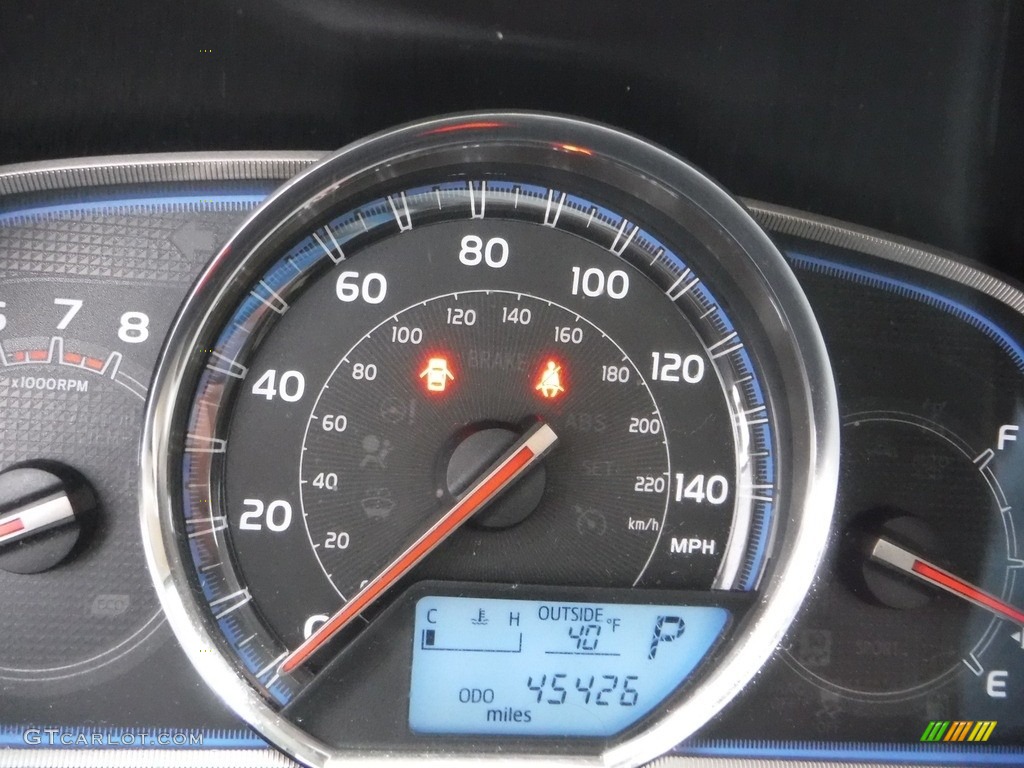 2015 RAV4 Limited AWD - Blizzard Pearl / Latte photo #33