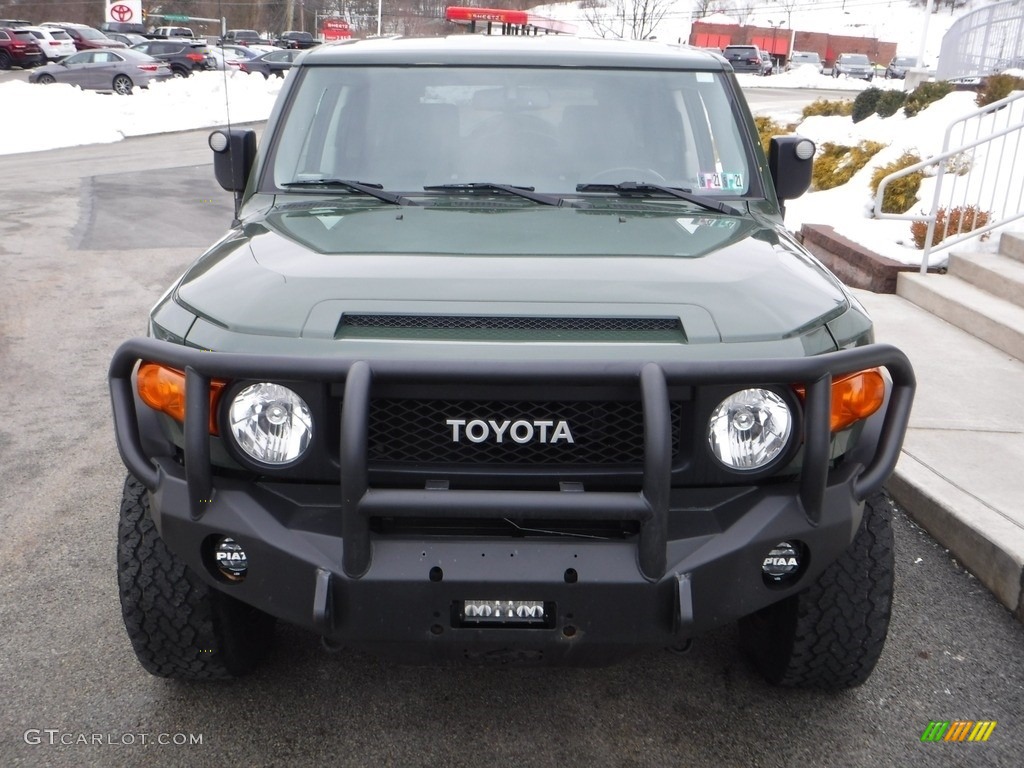 2011 FJ Cruiser 4WD - Army Green / Dark Charcoal photo #10