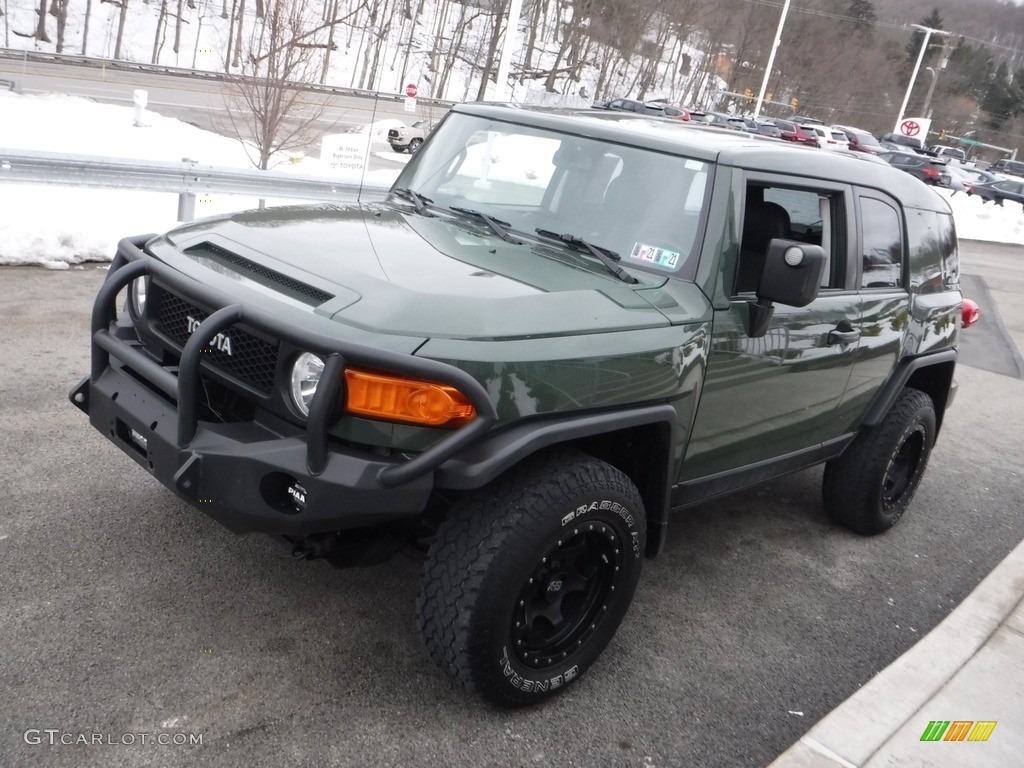 2011 FJ Cruiser 4WD - Army Green / Dark Charcoal photo #11