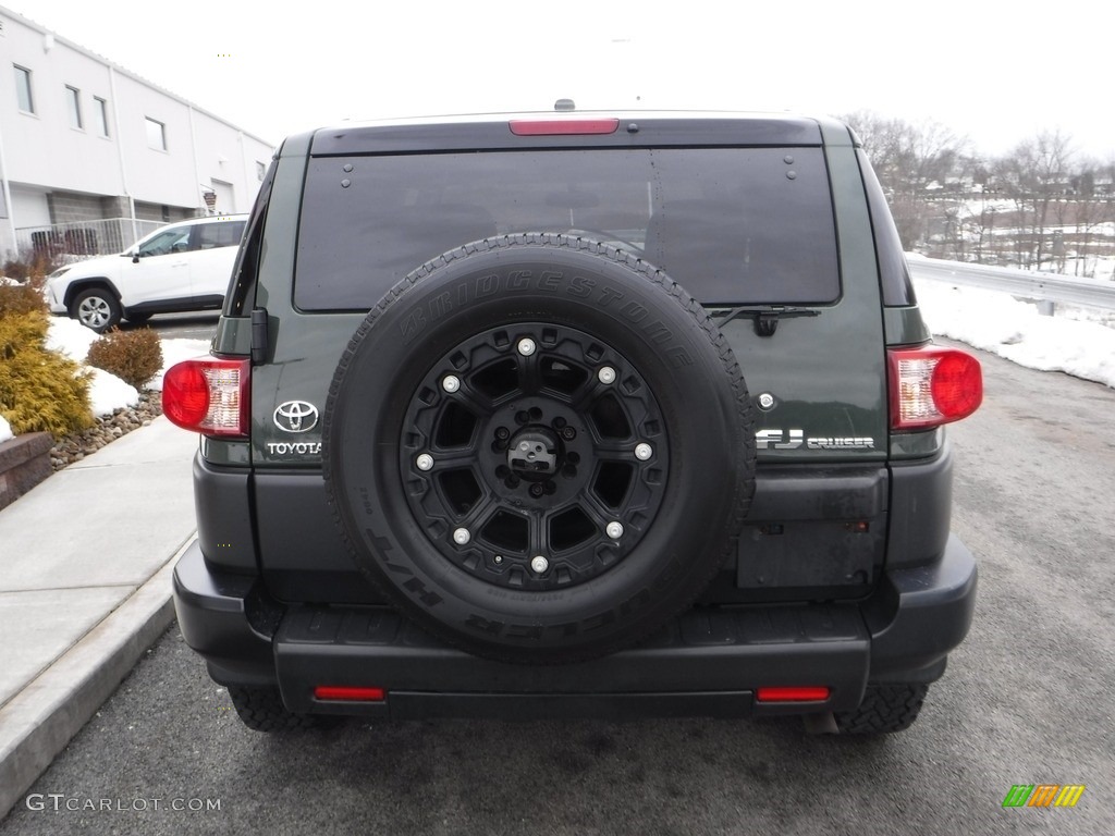 2011 FJ Cruiser 4WD - Army Green / Dark Charcoal photo #14