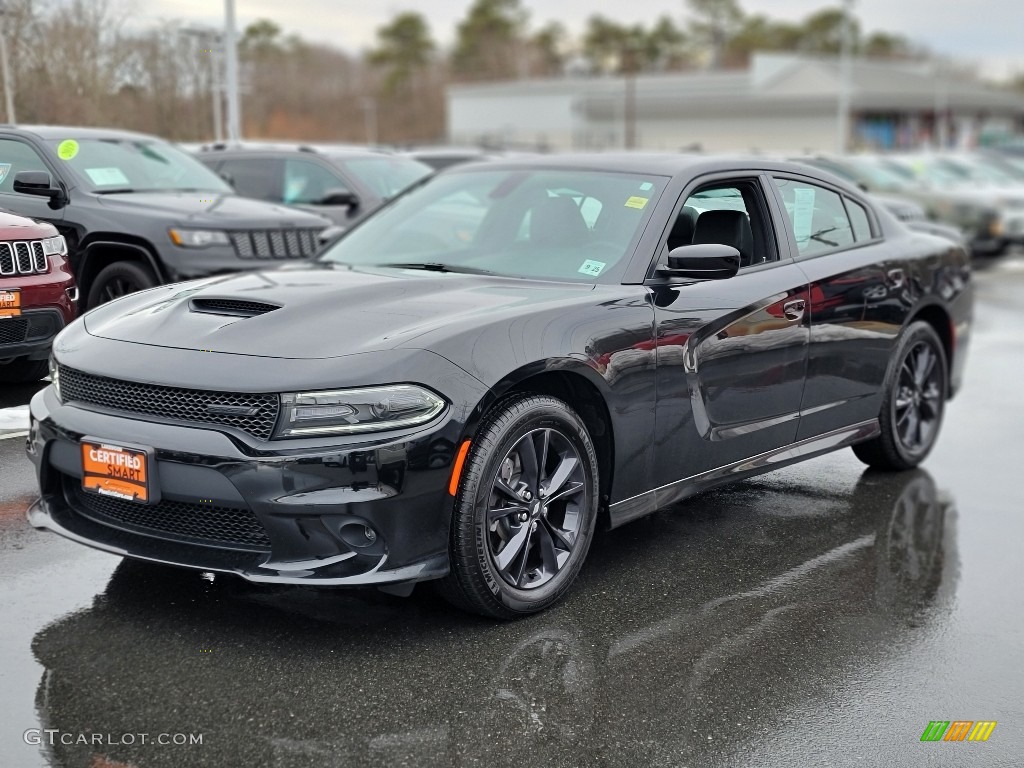 2020 Charger GT AWD - Pitch Black / Black photo #15