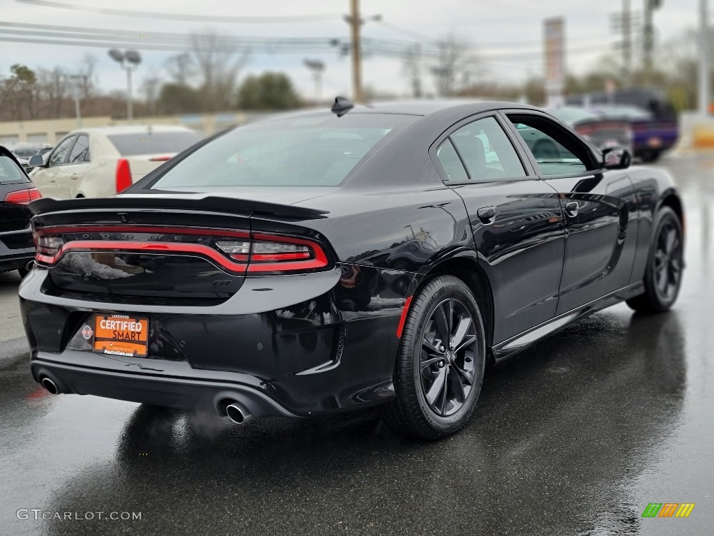 2020 Charger GT AWD - Pitch Black / Black photo #19