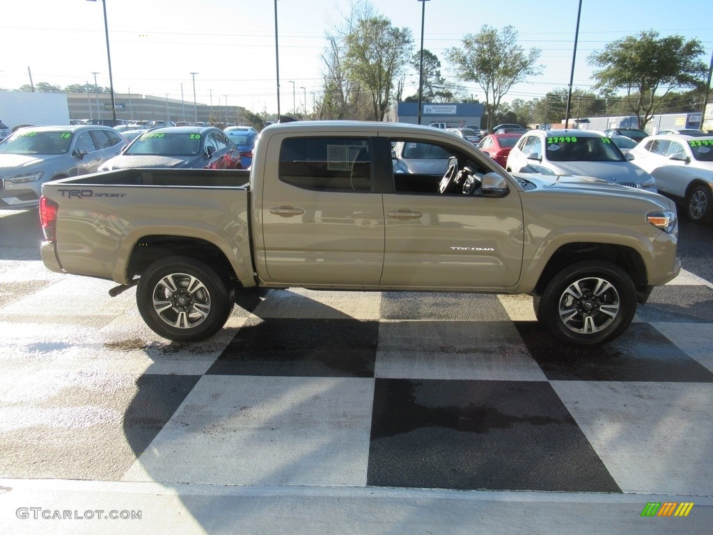 2019 Tacoma TRD Sport Double Cab - Quicksand / Cement Gray photo #3
