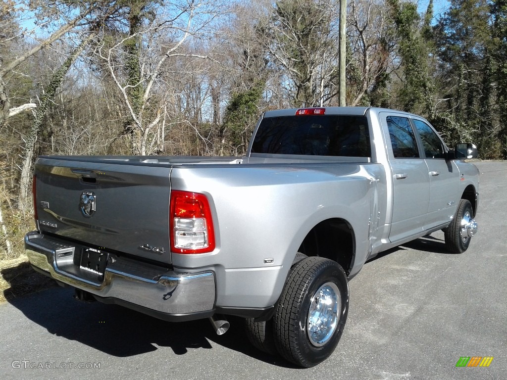 2021 3500 Big Horn Crew Cab 4x4 - Billet Silver Metallic / Diesel Gray/Black photo #6