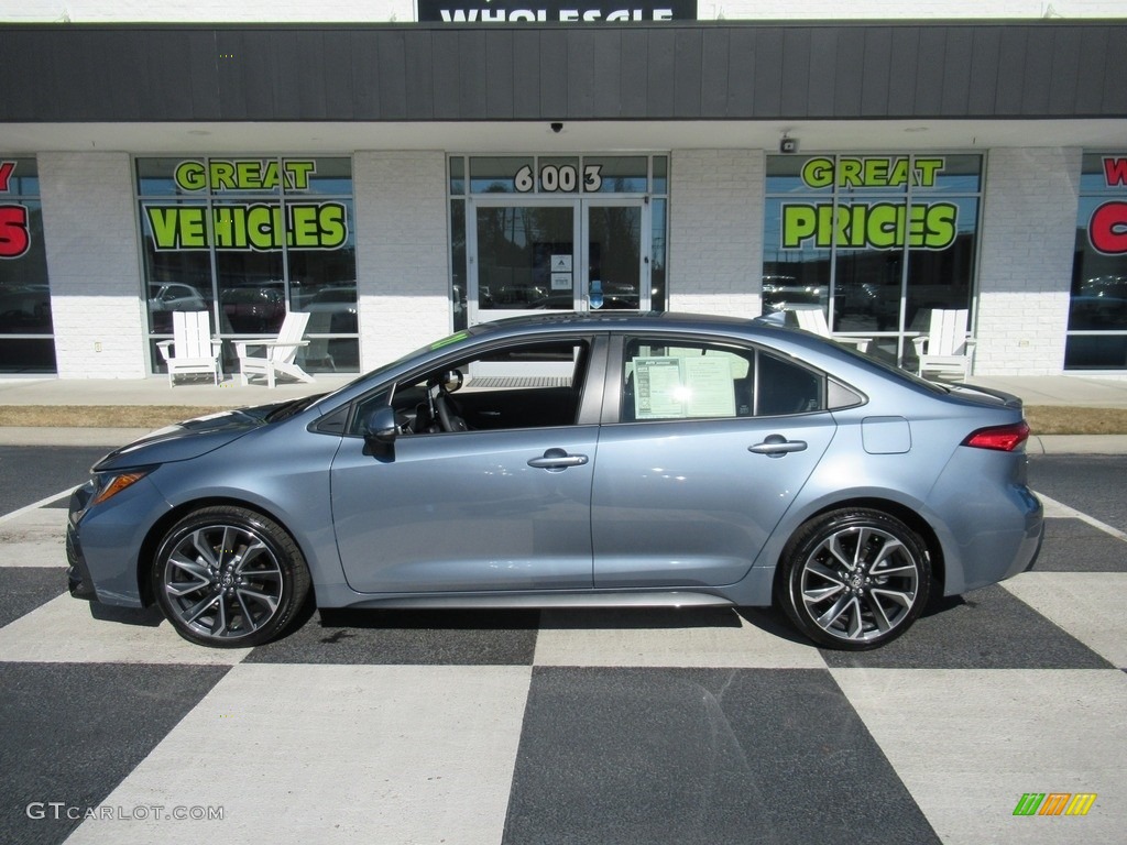 2021 Corolla SE - Celestite Gray Metallic / Black photo #1