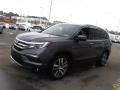 2018 Modern Steel Metallic Honda Pilot Touring AWD  photo #6