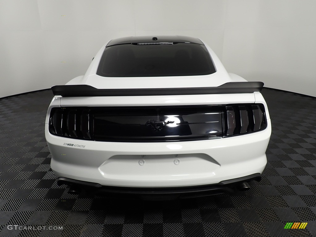 2019 Mustang EcoBoost Fastback - Oxford White / Ebony photo #12