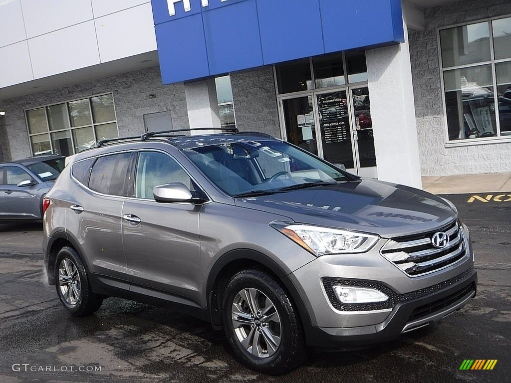 2016 Santa Fe Sport AWD - Mineral Gray / Gray photo #1