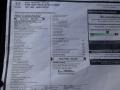  2021 ProMaster 1500 High Roof Cargo Van Window Sticker