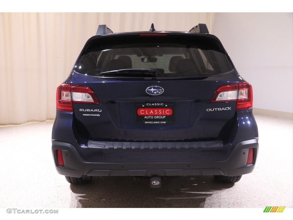 2018 Outback 2.5i Limited - Dark Blue Pearl / Ivory photo #20
