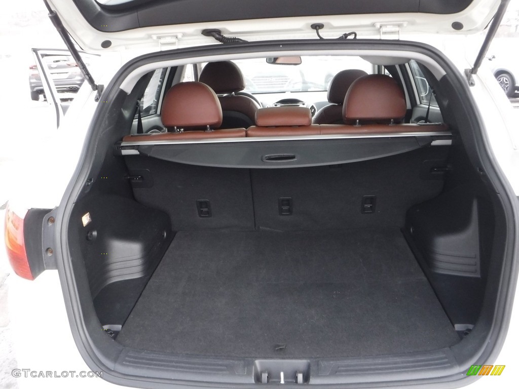 2011 Tucson Limited AWD - Cotton White / Black/Saddle photo #24
