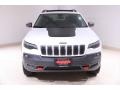 2019 Bright White Jeep Cherokee Trailhawk Elite 4x4  photo #2