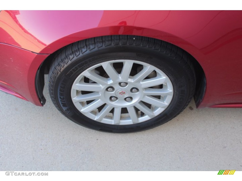 2012 CTS 3.0 Sedan - Crystal Red Tintcoat / Cashmere/Cocoa photo #5